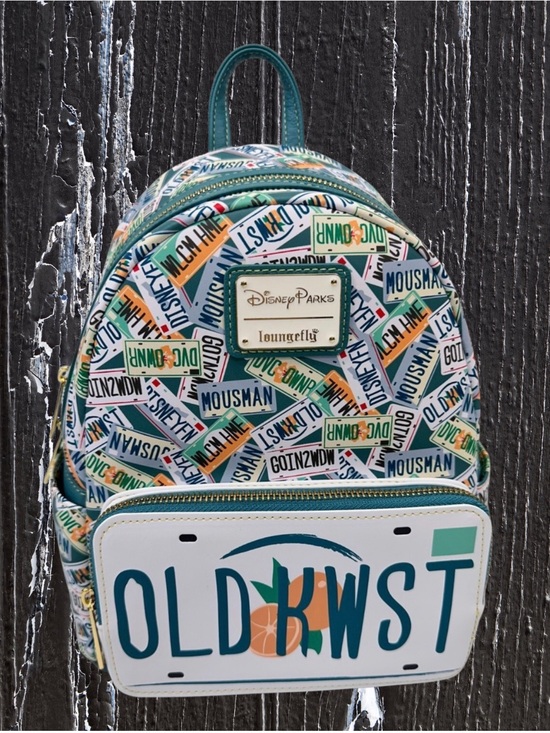 Disney Handbags - Limited Edition Disney X Loungefly Old Key West License Plate Mini Backpack